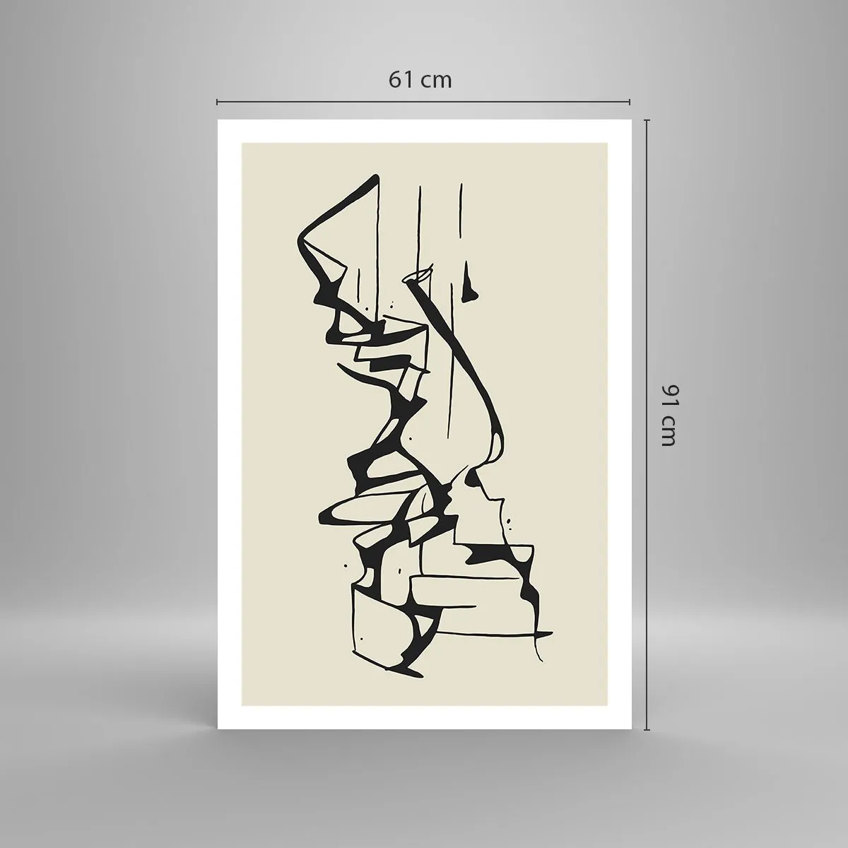 Affiche - Poster - Peut-être un paysage - 61x91 cm