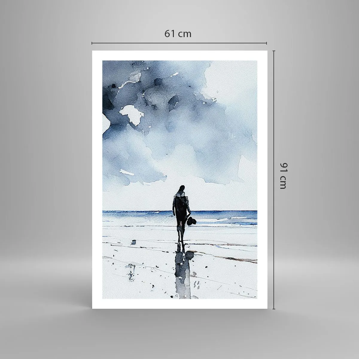 Affiche - Poster - Conversation avec la mer - 61x91 cm