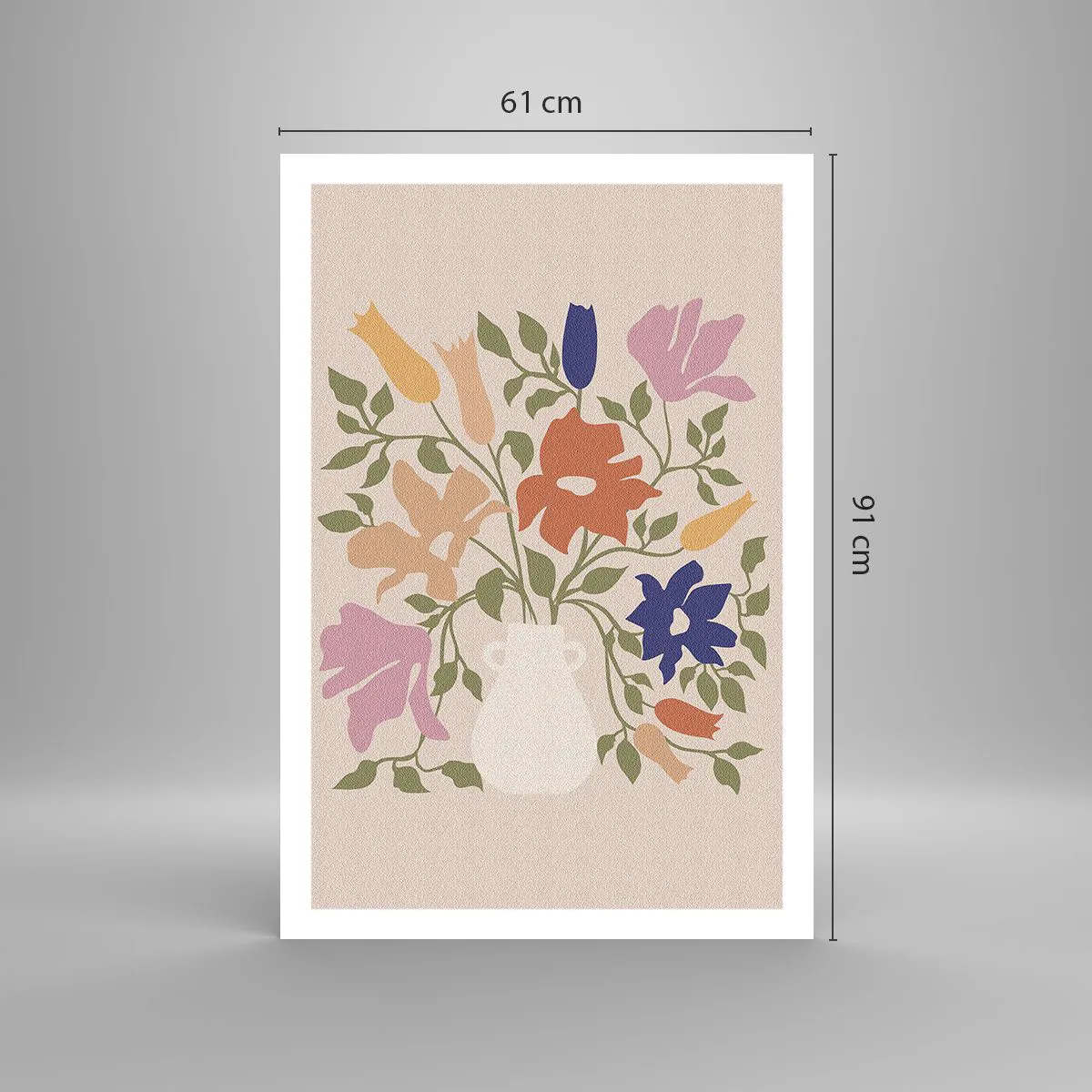 Affiche - Poster - Bouquet délicat - 61x91 cm