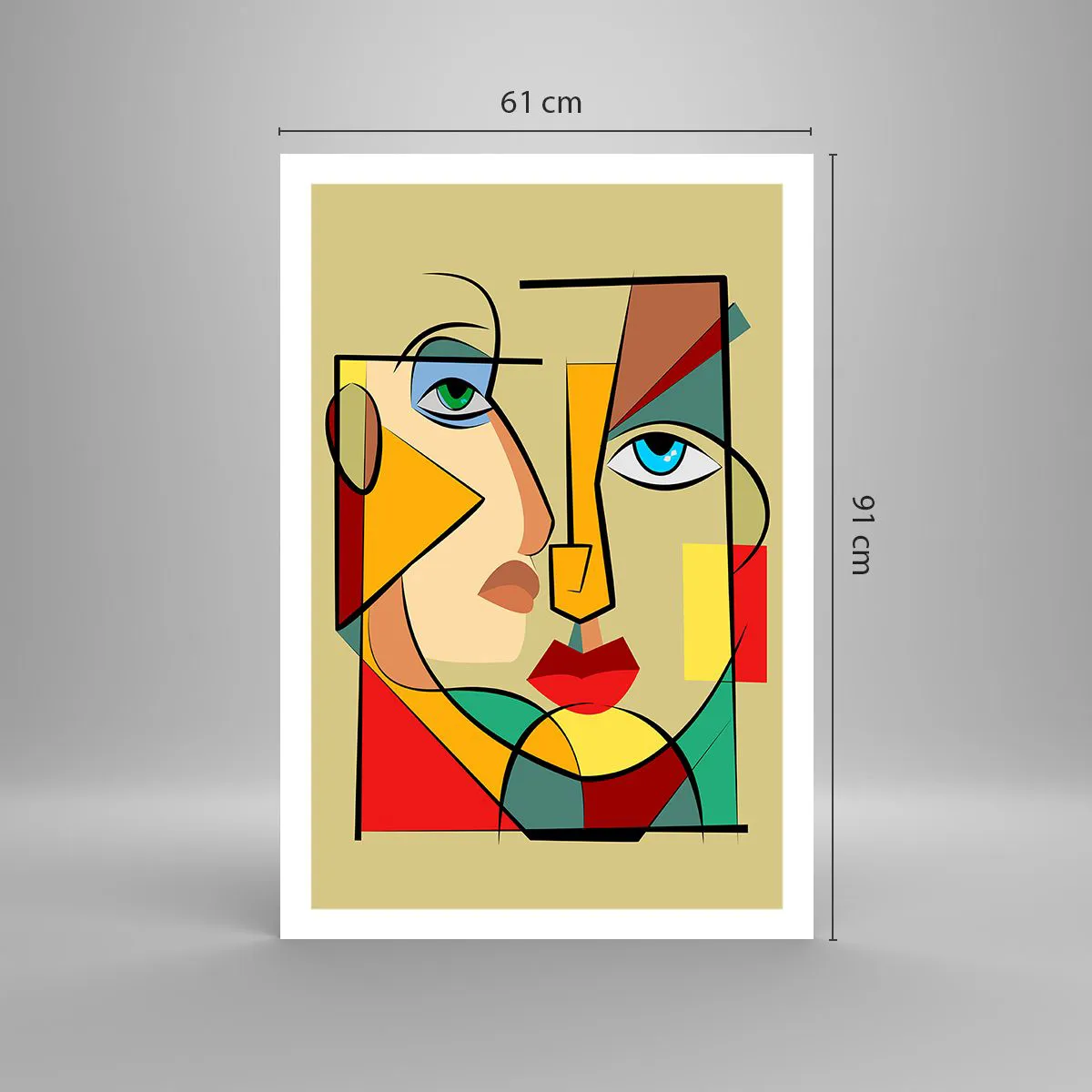 Plakat - Et matchende par - 61x91 cm