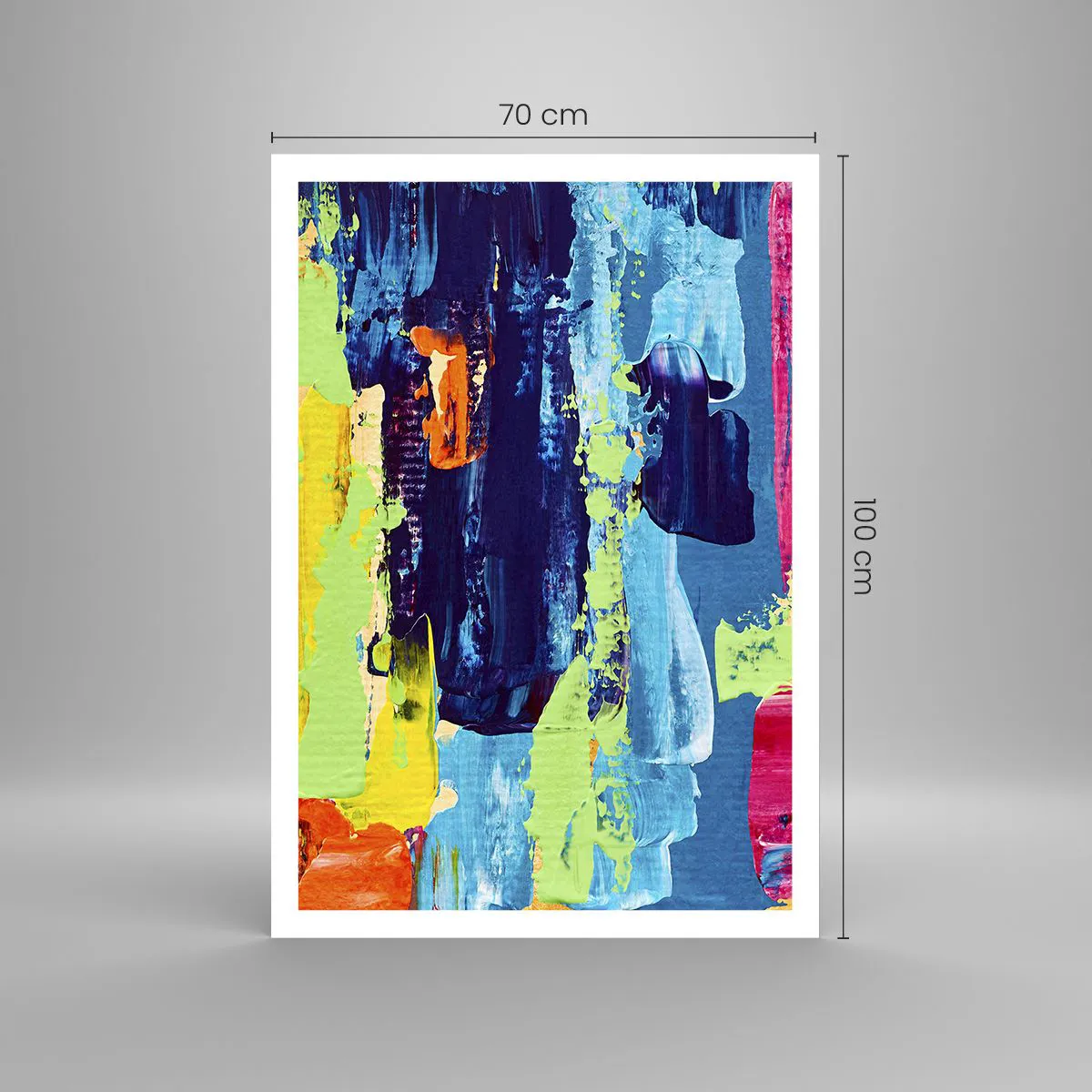 Plakat - Livet er smukt! - 70x100 cm