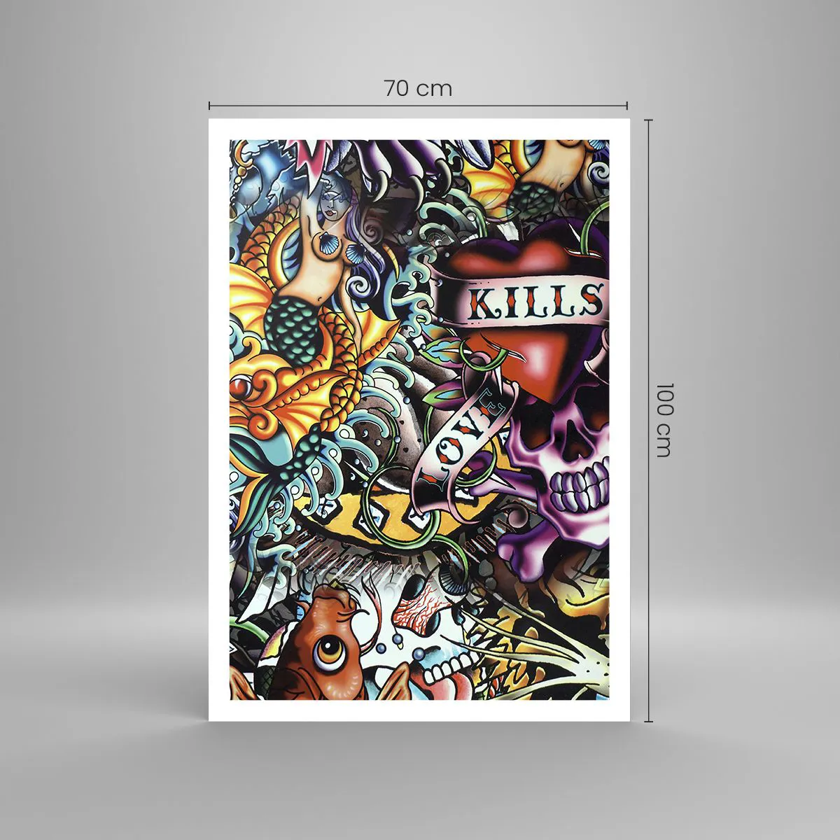 Plakat - En tatovørers drøm - 70x100 cm