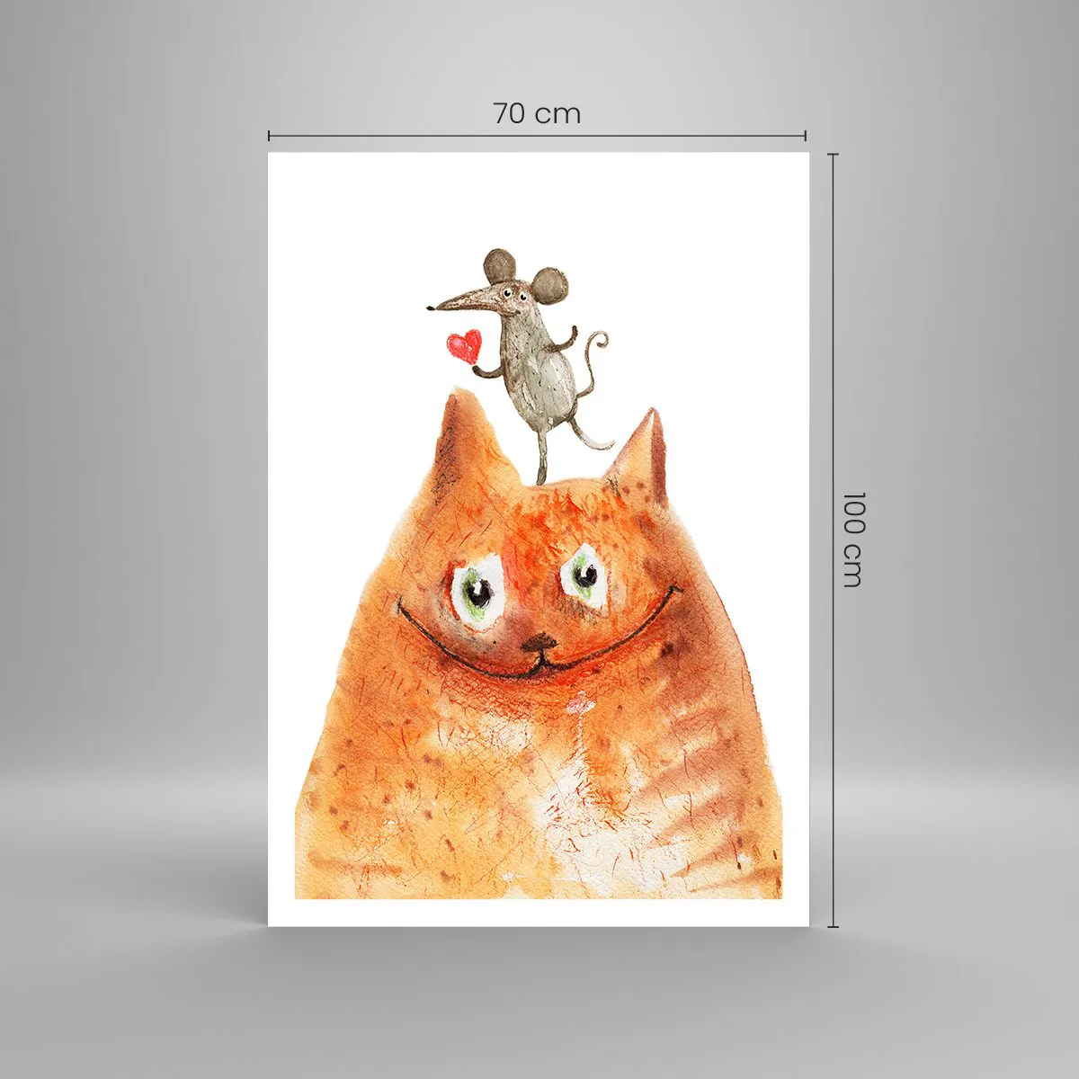 Poster - Paradoxien der Liebe - 70x100 cm