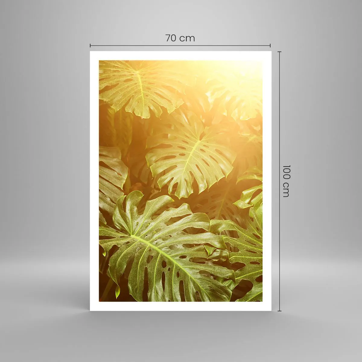 Poster - Walking into the Green - 70x100 cm