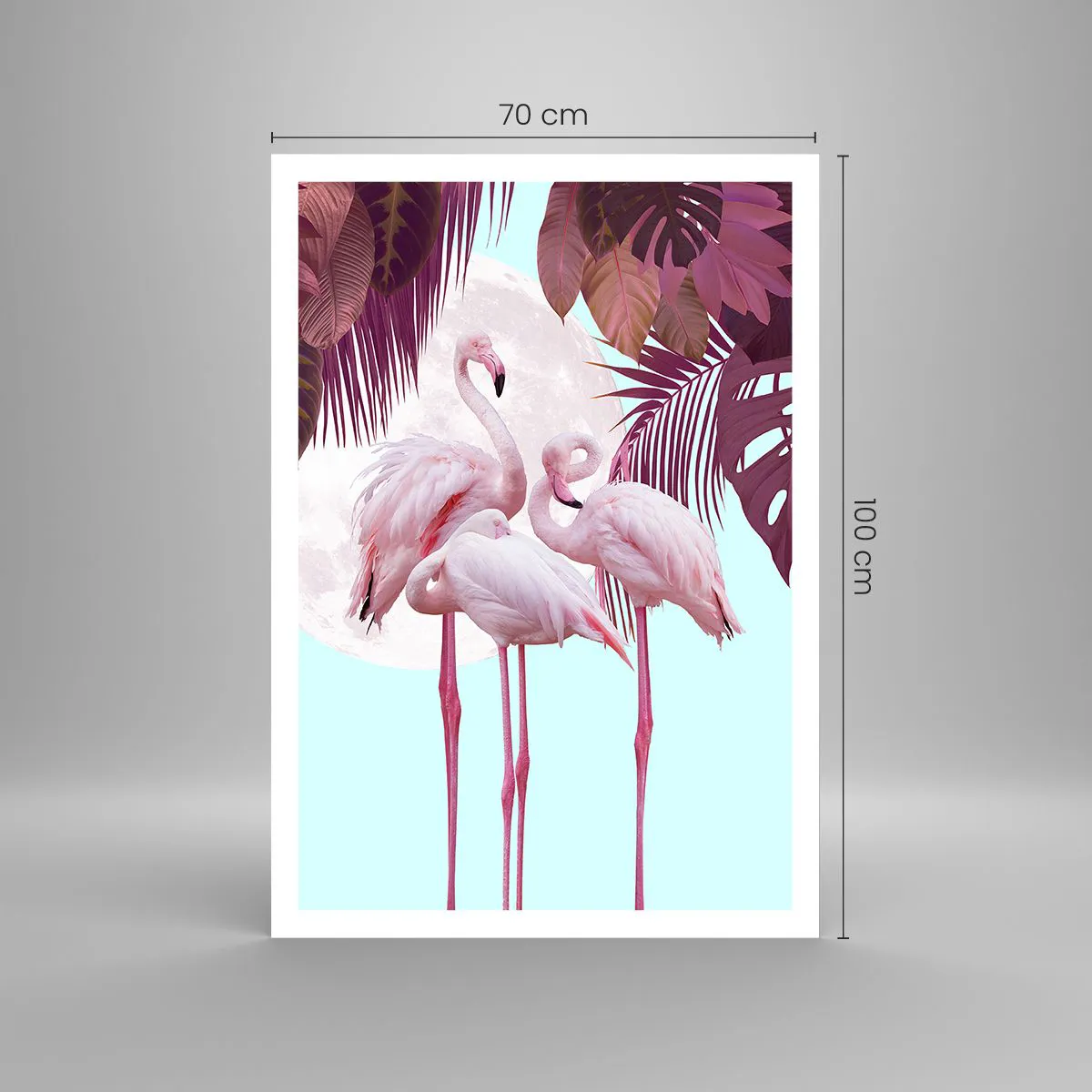 Plakat - Trzy ptasie gracje - 70x100 cm