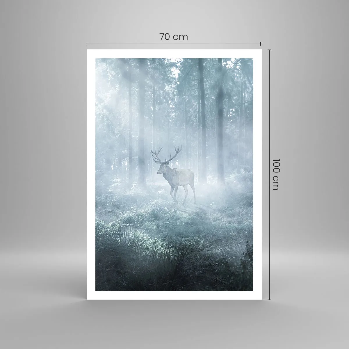 Poster - Morning Round of the Estate - 70x100 cm