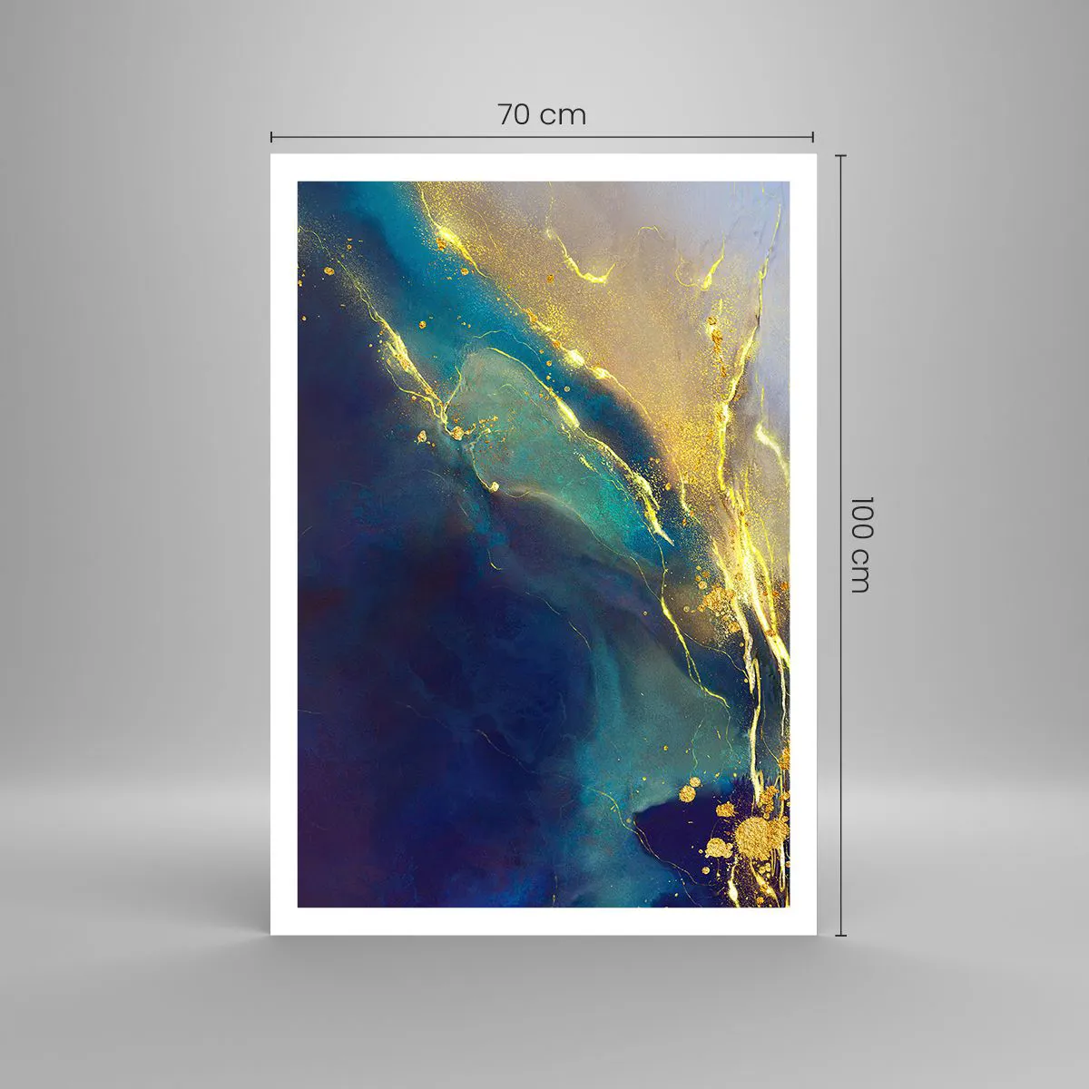 Poszter - Az arany lagúnaövezet - 70x100 cm