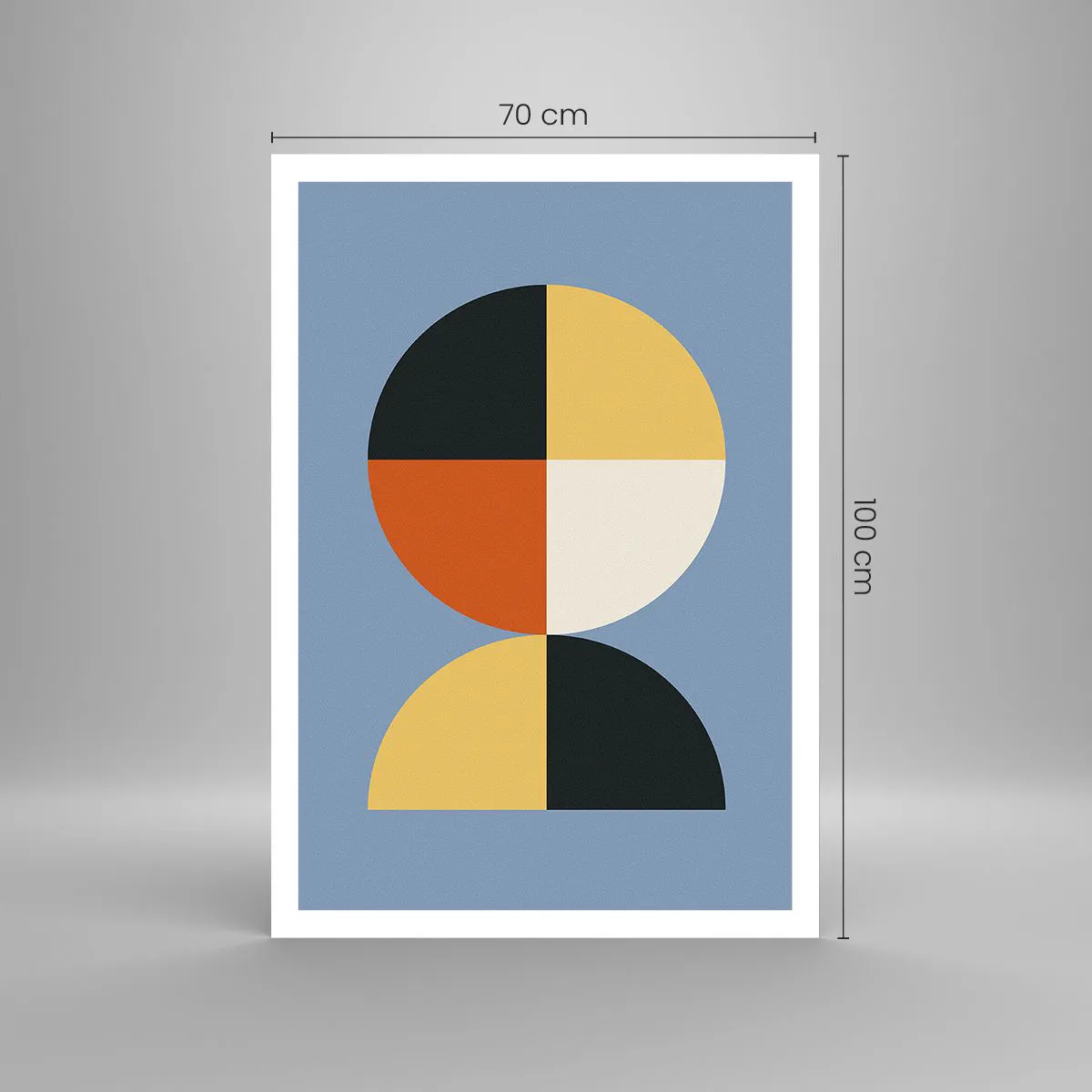 Plakat - Patrz i licz - 70x100 cm