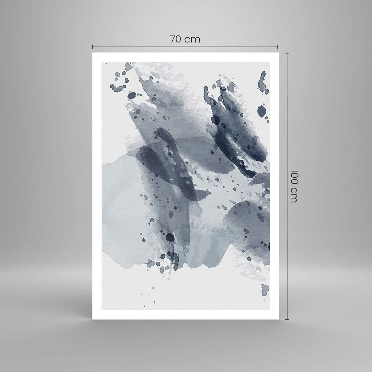 Plakat - En undersøgelse af vandets natur - 70x100 cm