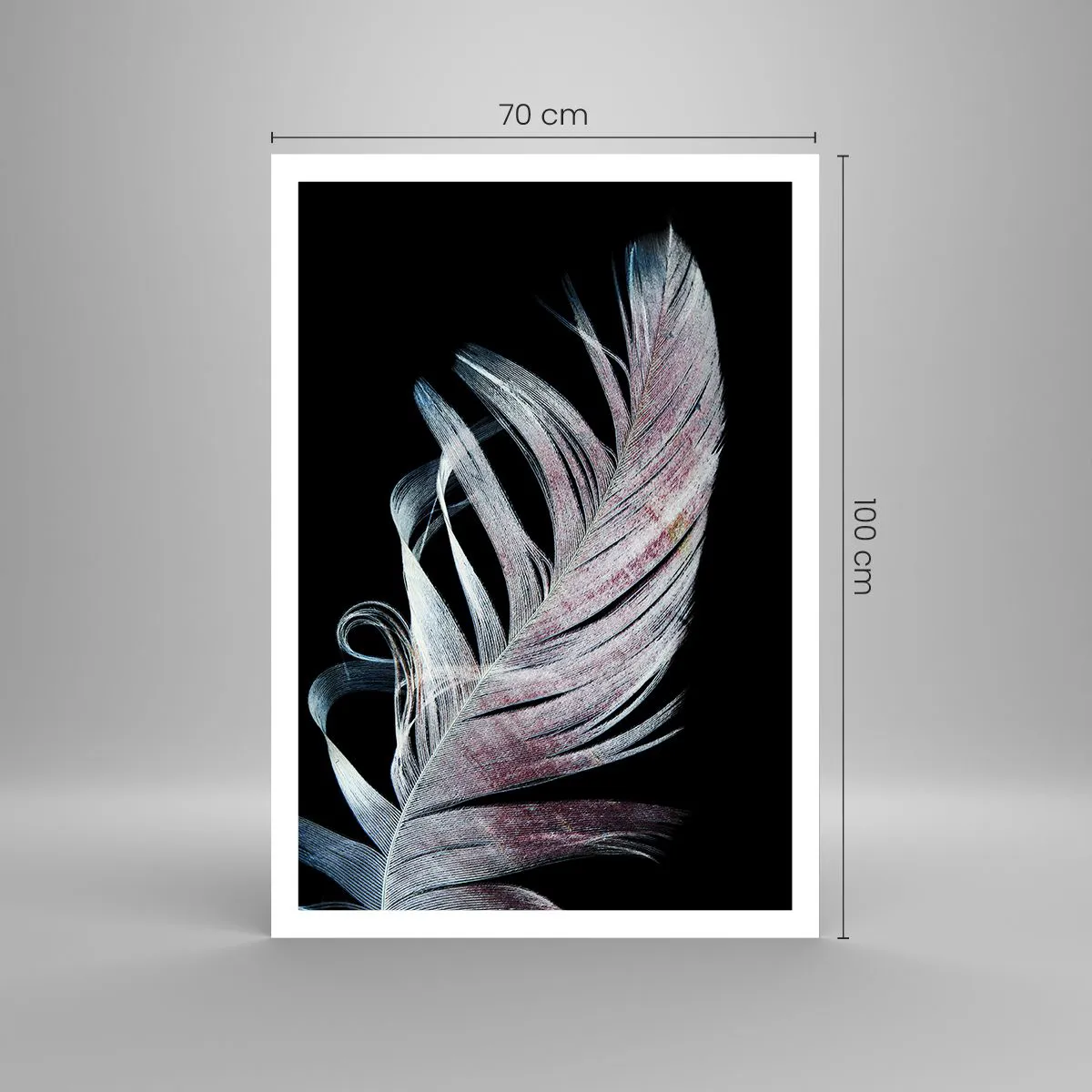 Poster - Gândește-te la atingere - 70x100 cm