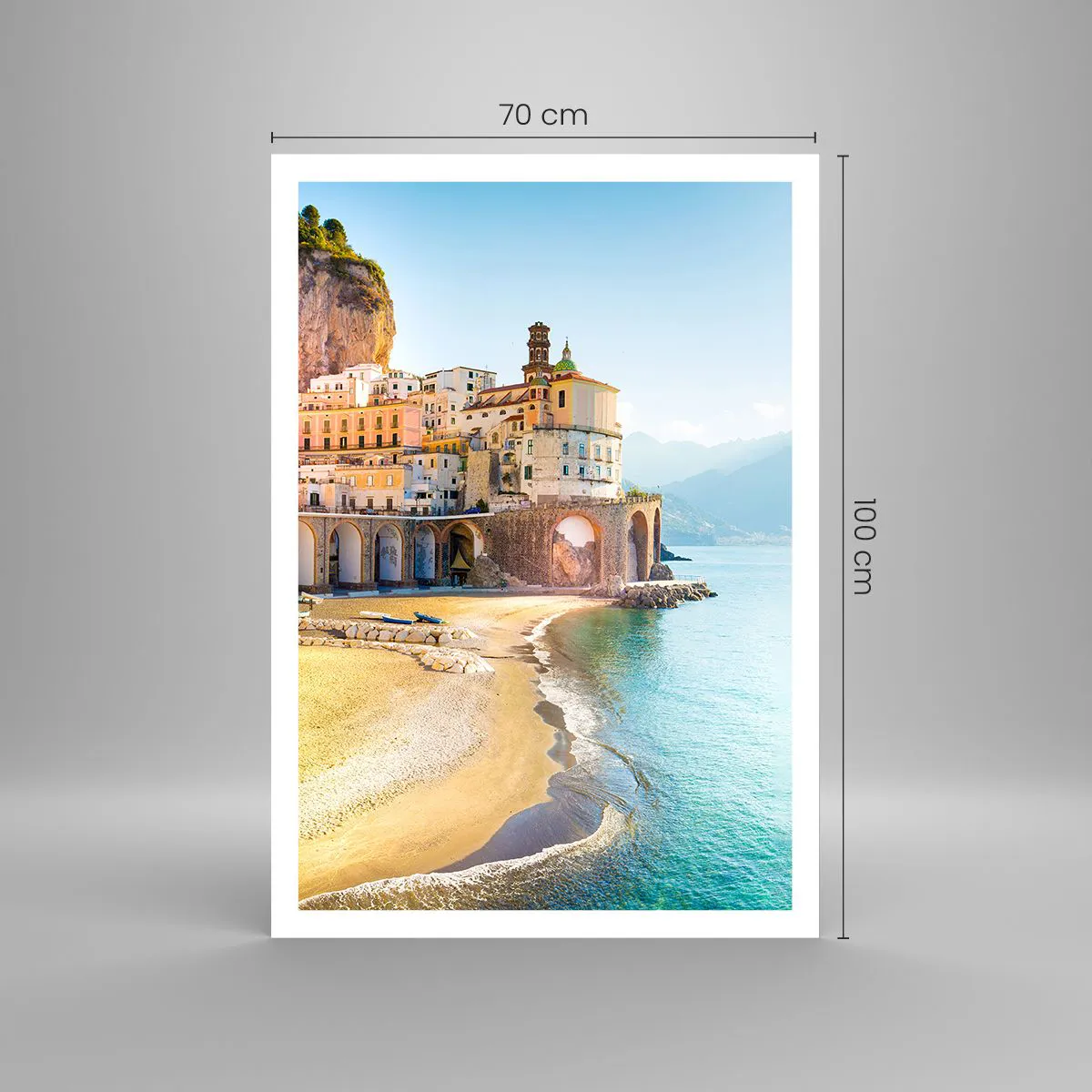 Plakat - En utrolig by - 70x100 cm