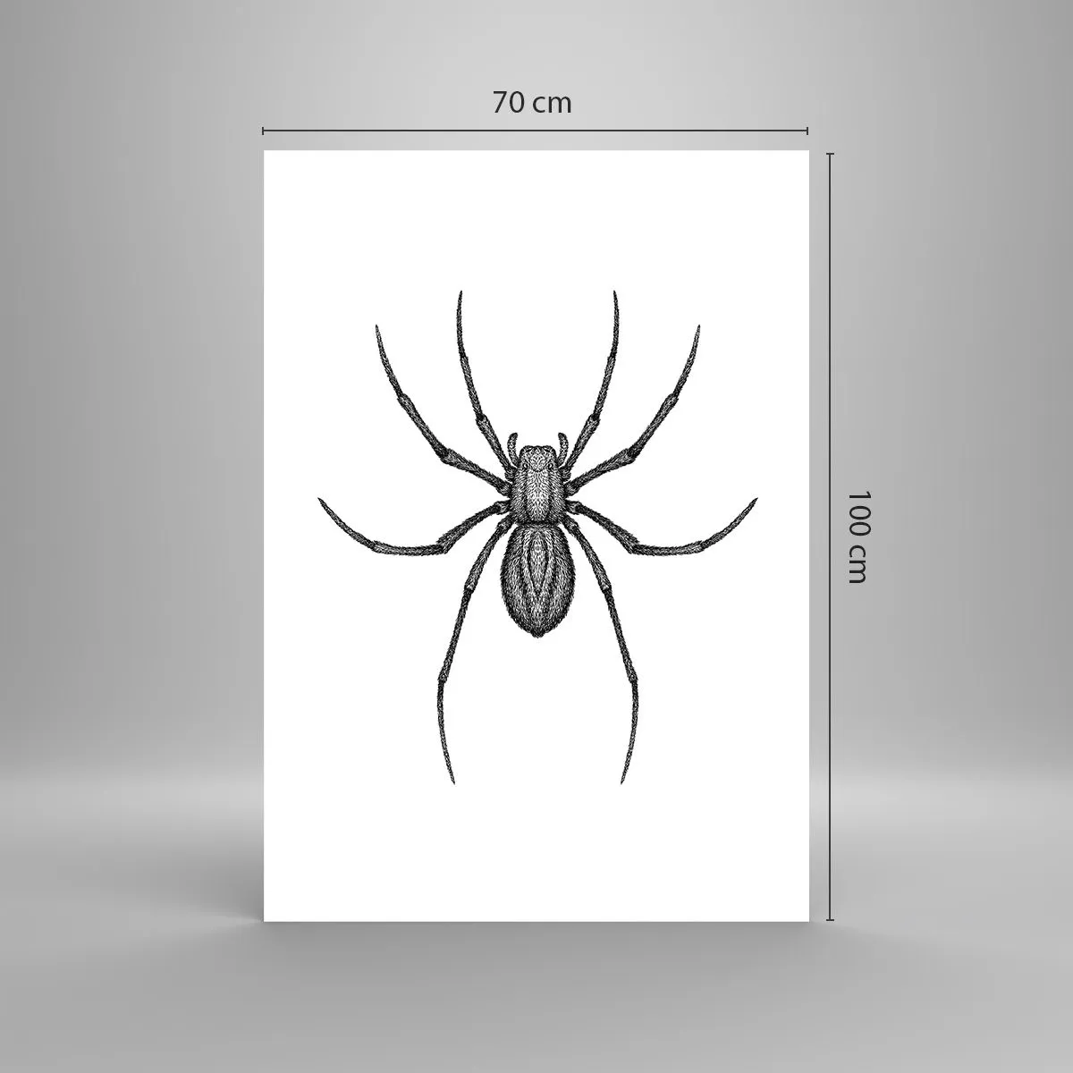 Poster - Verontrustende precisie - 70x100 cm