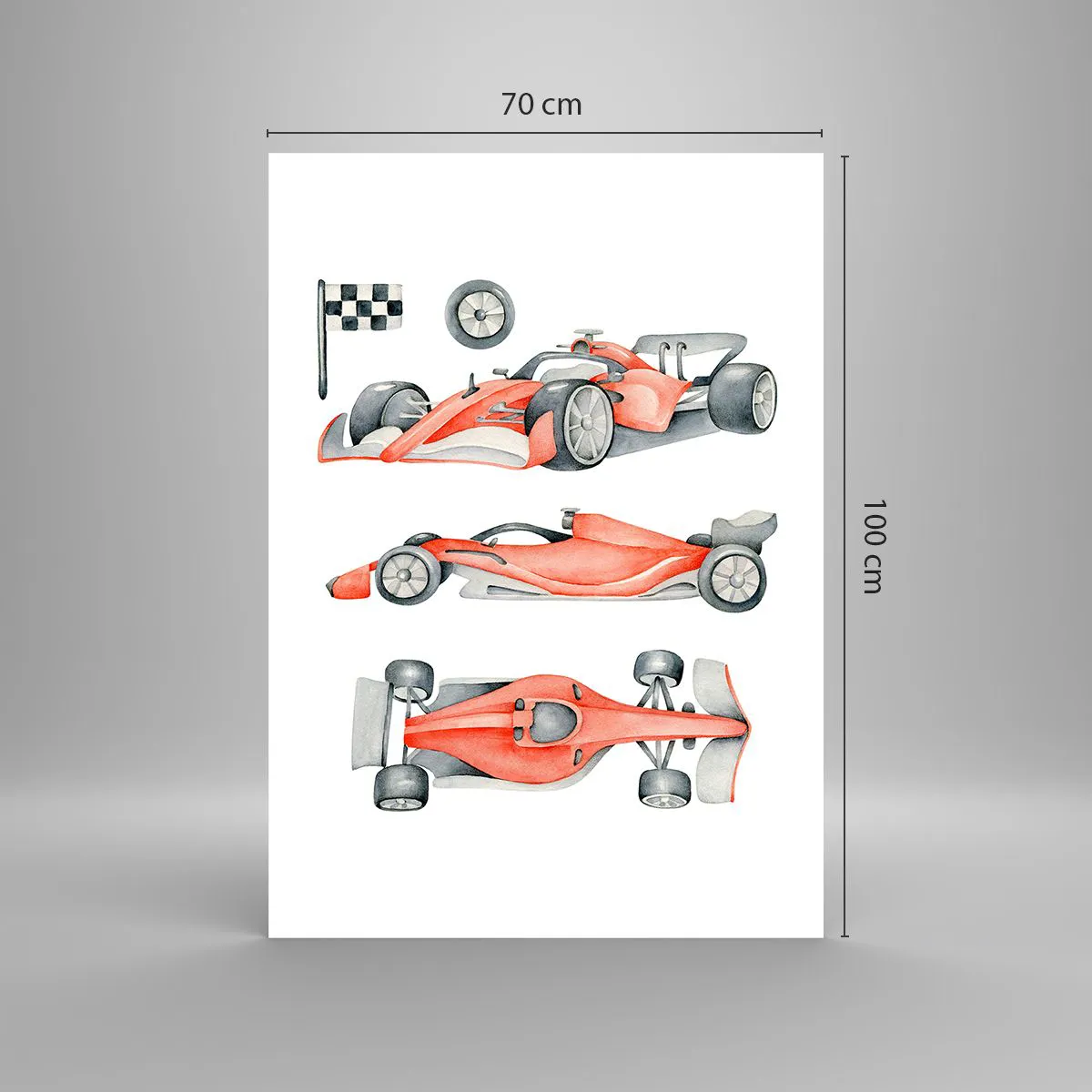 Affisch - Att komma ikapp en dröm - 70x100 cm