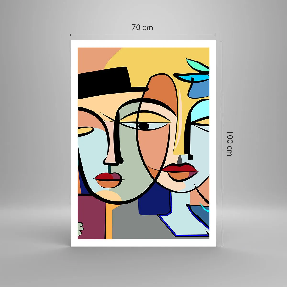 Poster - Picasso's randez-vous - 70x100 cm