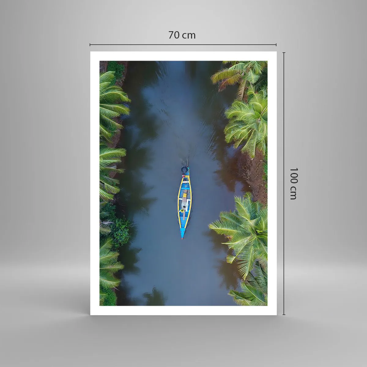 Pôster - Em uma trilha tropical - 70x100 cm