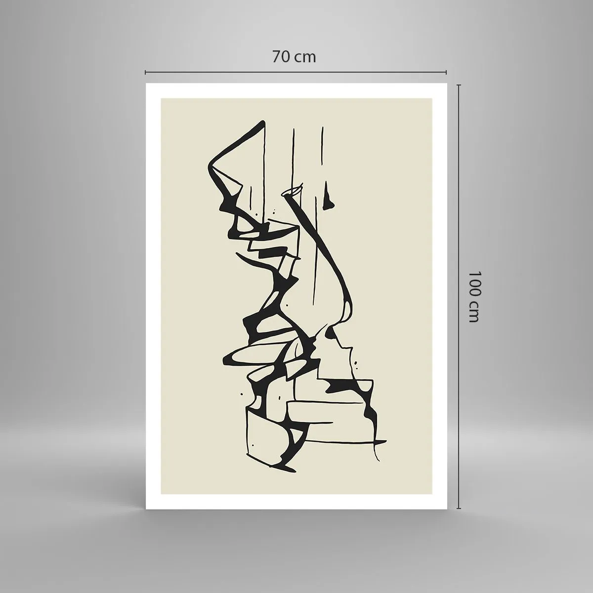 Affiche - Poster - Peut-être un paysage - 70x100 cm