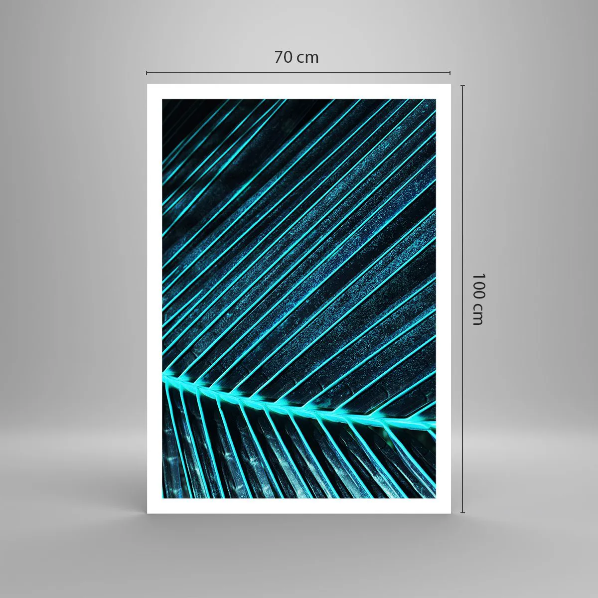 Poster - Texture of Green - 70x100 cm