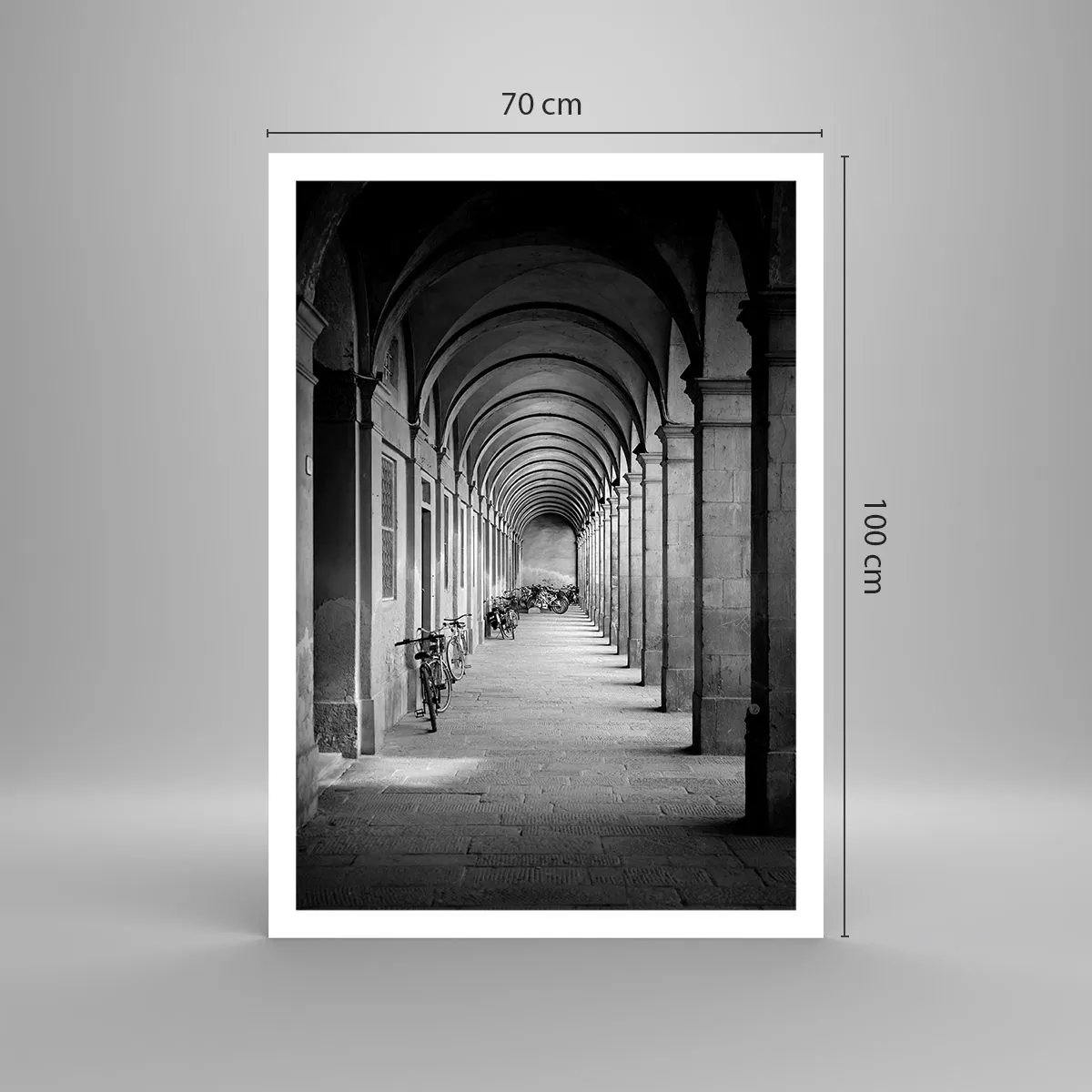 Póster - Resguardo bajo los arcos - 70x100 cm