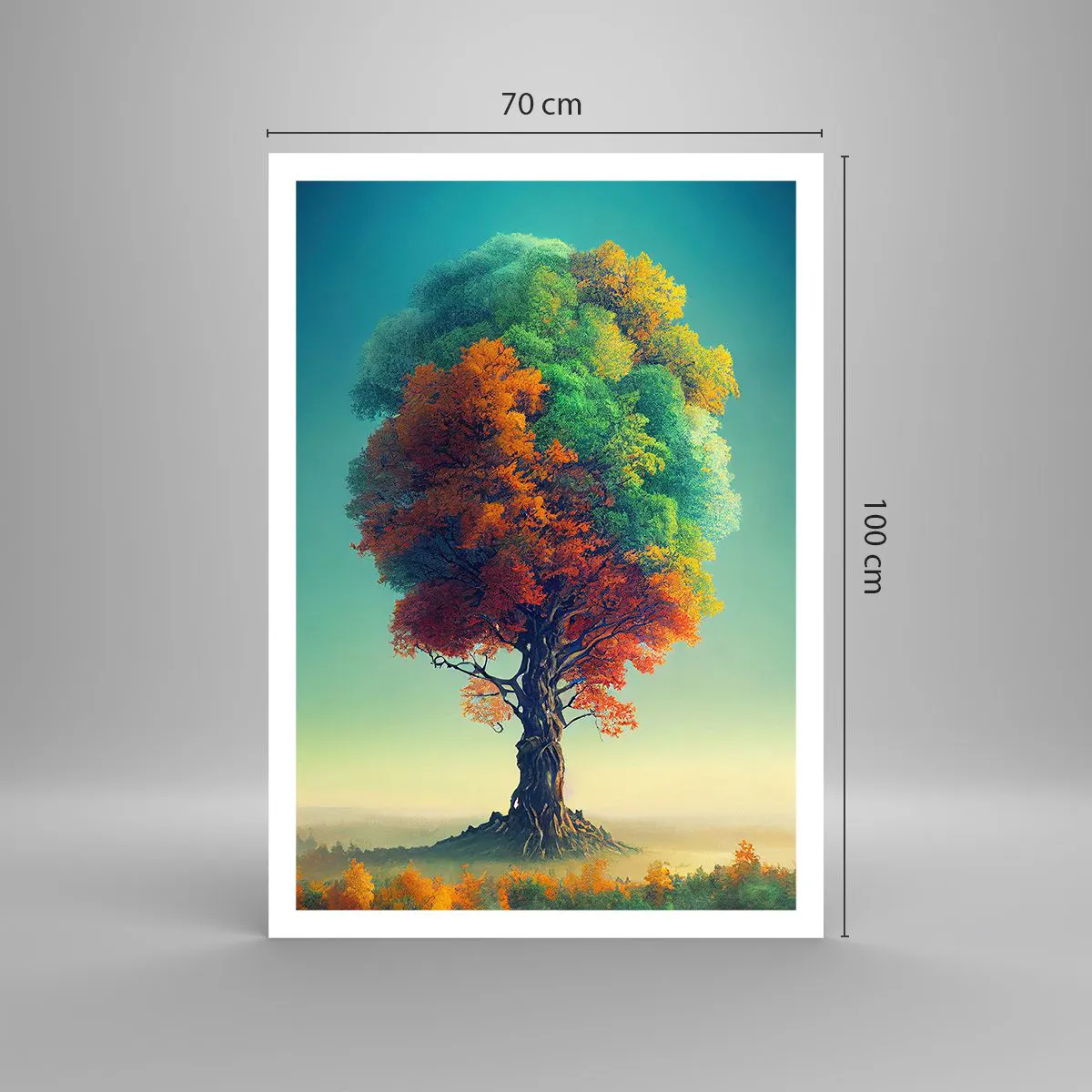 Plakat - Eg - naturens fader - 70x100 cm