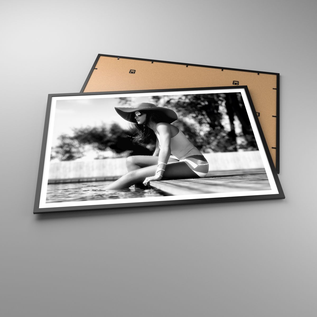 Impression sur Verre 120x80cm Tableaux Image Photo Femme