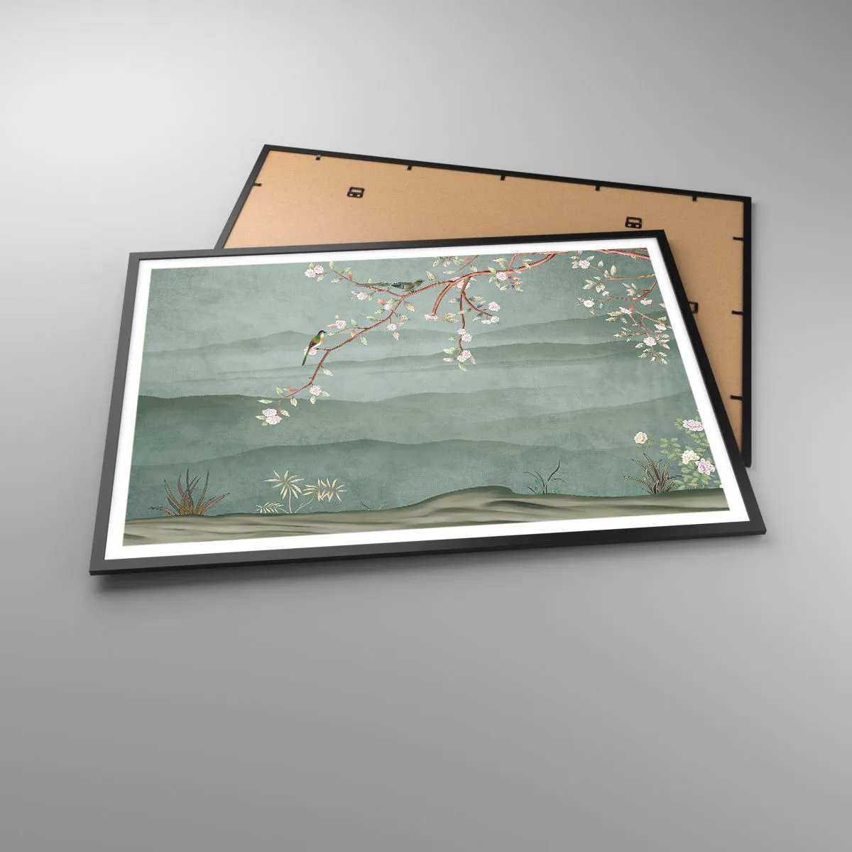 Poszter fehér keretben - Tavasz, ah, te vagy az - 100x70 cm