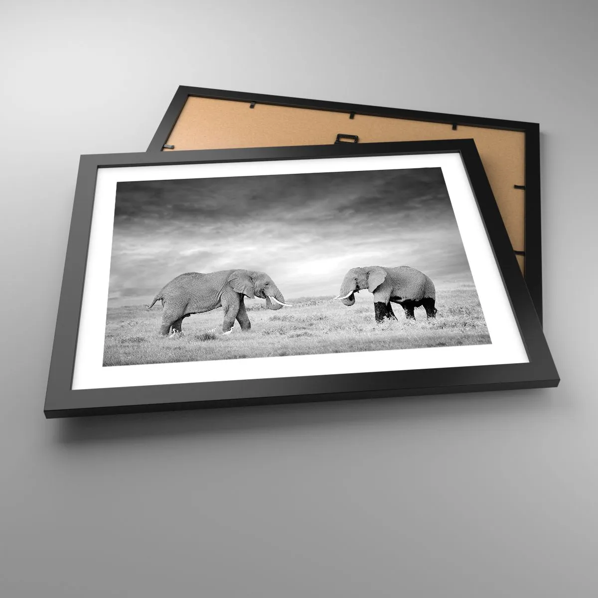 Plakat i sort ramme - Gråt er smukt - 40x30 cm