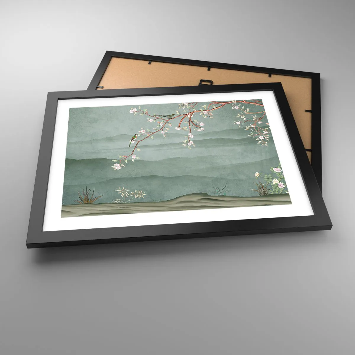 Poszter fehér keretben - Tavasz, ah, te vagy az - 40x30 cm