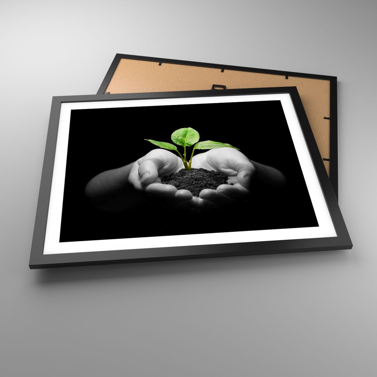 Poster Natur, Poster Leben, Poster Anlage, Poster Umfeld, Poster Hände