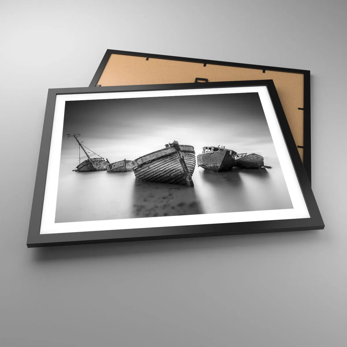 Poster in black frame - Now Only a Memory - 50x40 cm