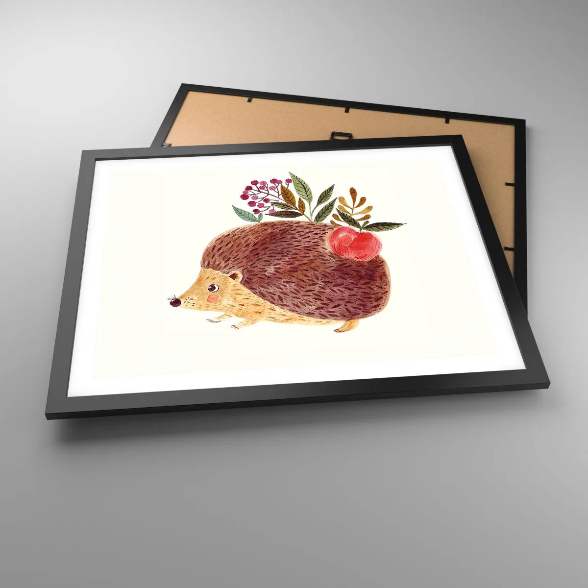 Pôster com moldura preta - Já gostas de mim - 50x40 cm