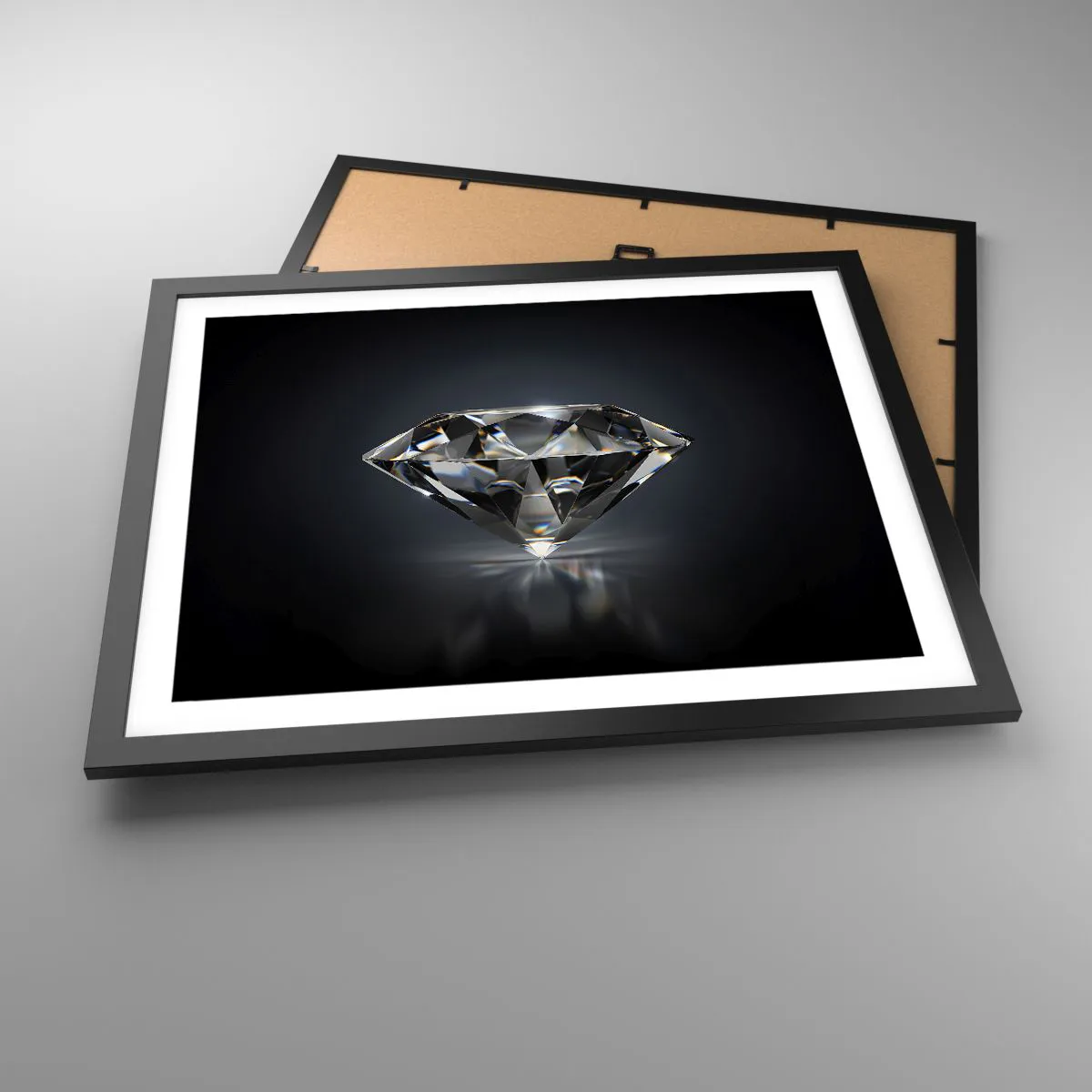 Plakát v černém rámu - Best girls friend - 50x40 cm