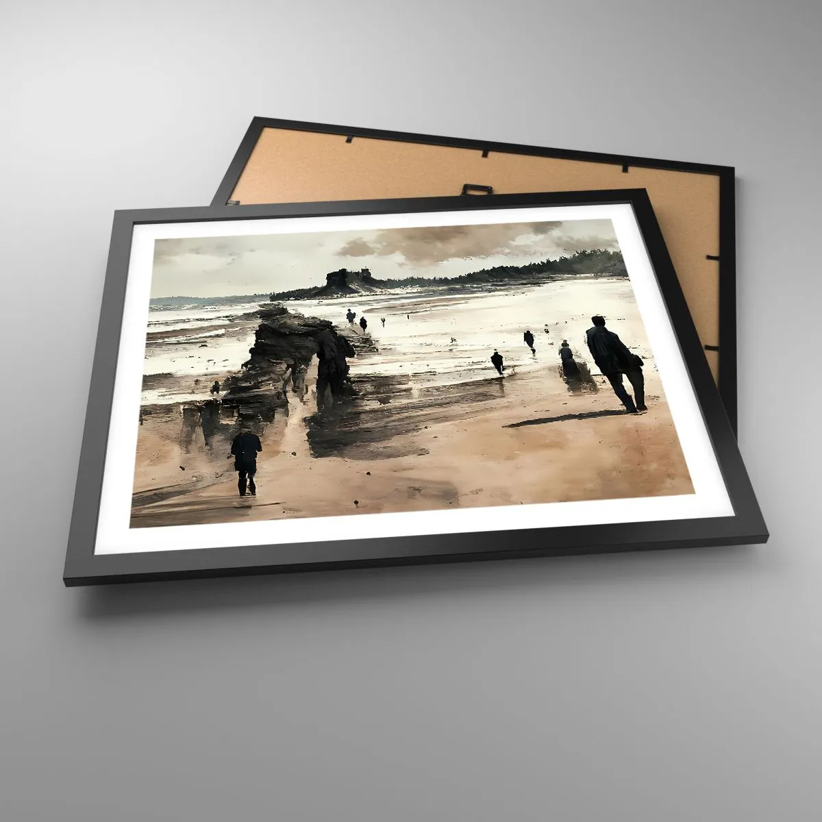 Plakat i sort ramme - Indkaldt - 50x40 cm