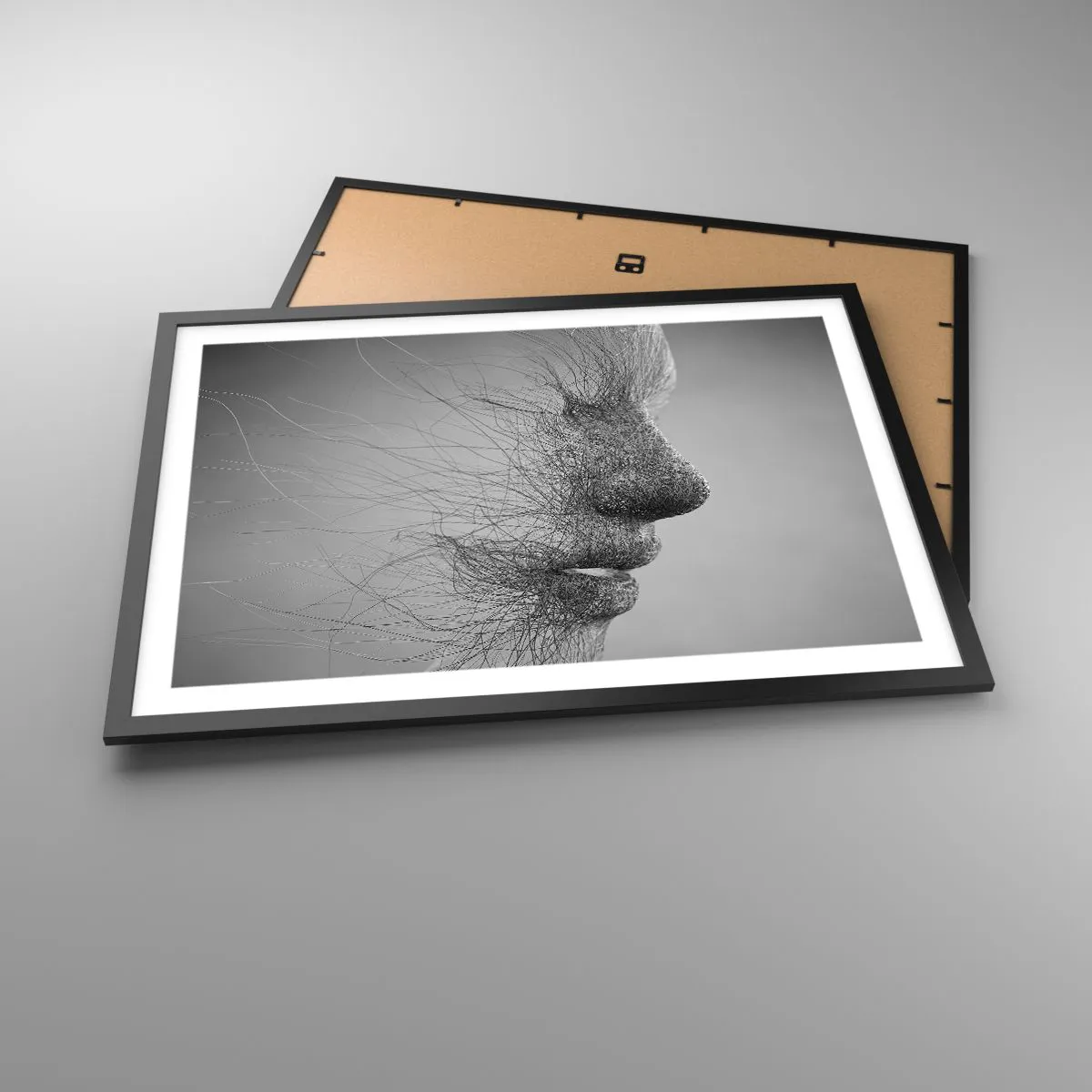 Poster in black frame - Spirit of the Wind - 70x50 cm