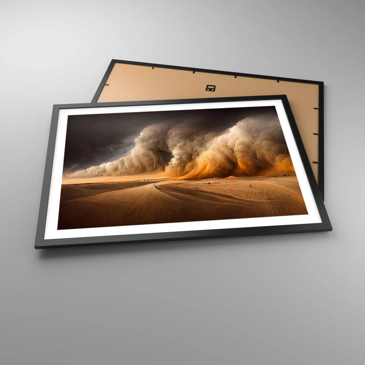 Plagát v čiernom ráme - Hnev púšte - 70x50 cm