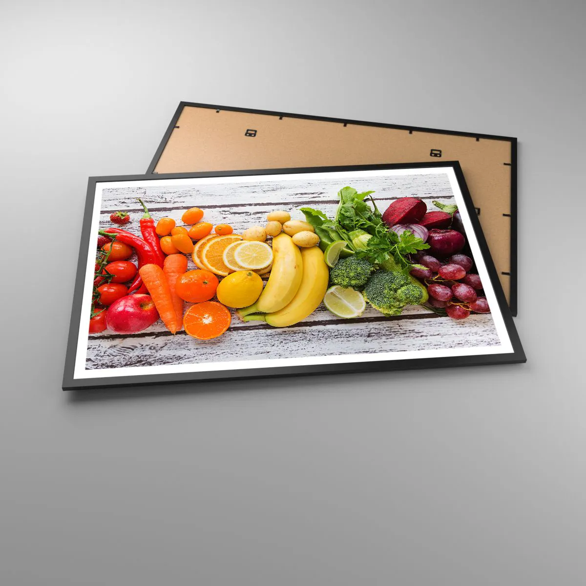 Affisch i svart ram - Räcker det inte? - 91x61 cm