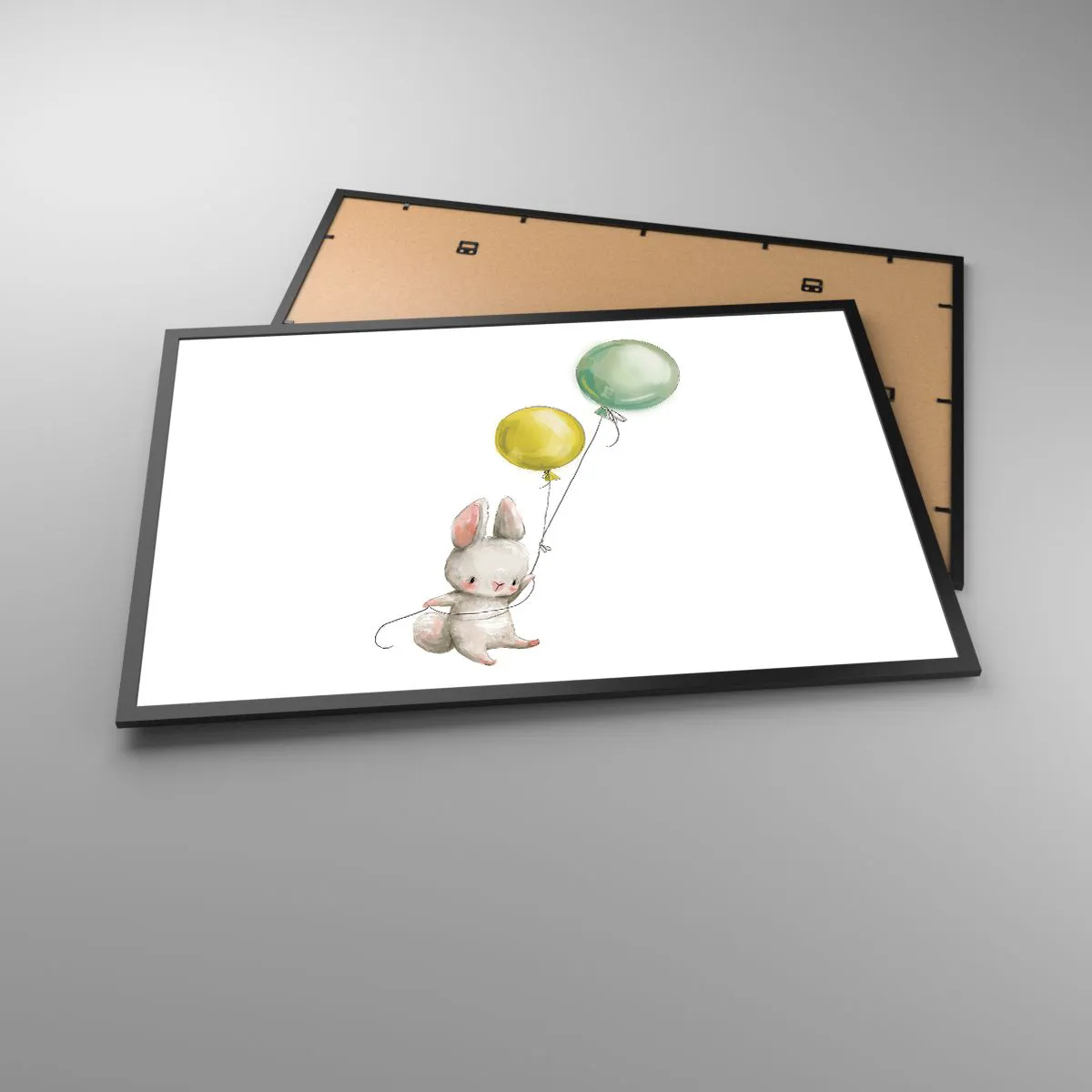 Plagát v čiernom ráme - Poletím aj ja! - 91x61 cm