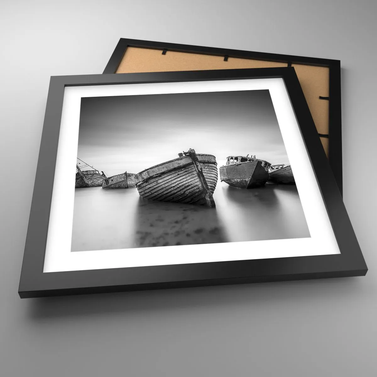 Poster in black frame - Now Only a Memory - 30x30 cm