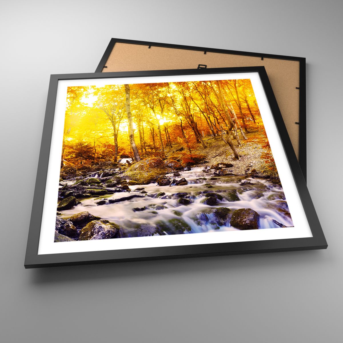 Plakaty Krajobraz, Plakaty Las, Plakaty Górski Potok, Plakaty Liście, Plakaty Natura