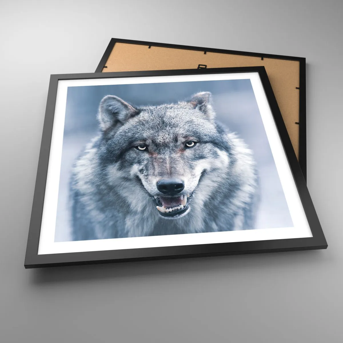 Poszter fehér keretben - Vállalod a kihívást? - 50x50 cm