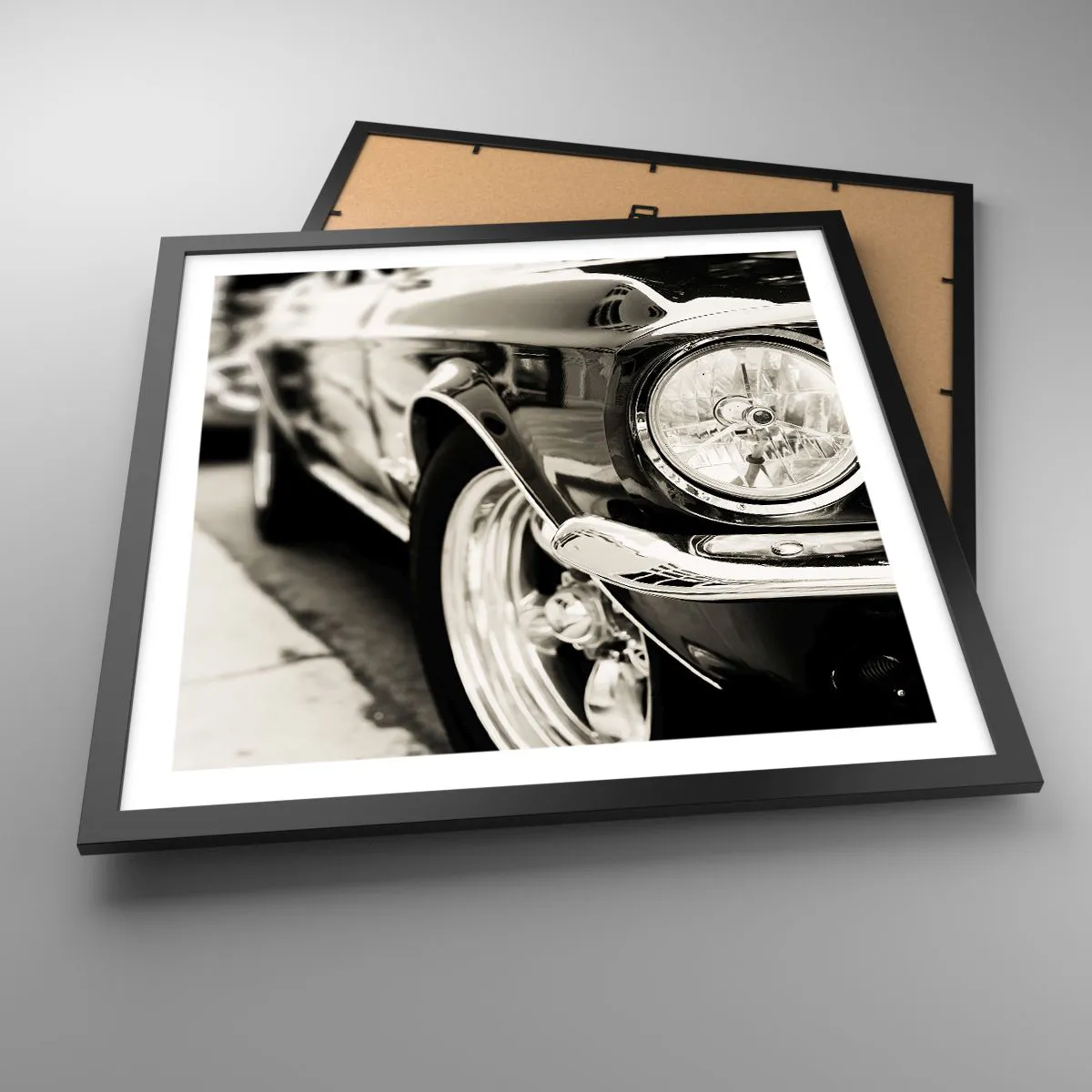 Poster in black frame - Lasting Shine - 50x50 cm