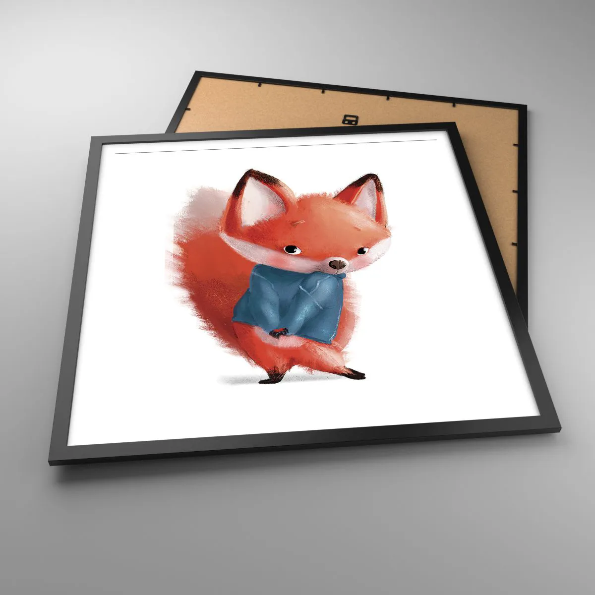 Poster in black frame - Do I Look Good in It? - 60x60 cm