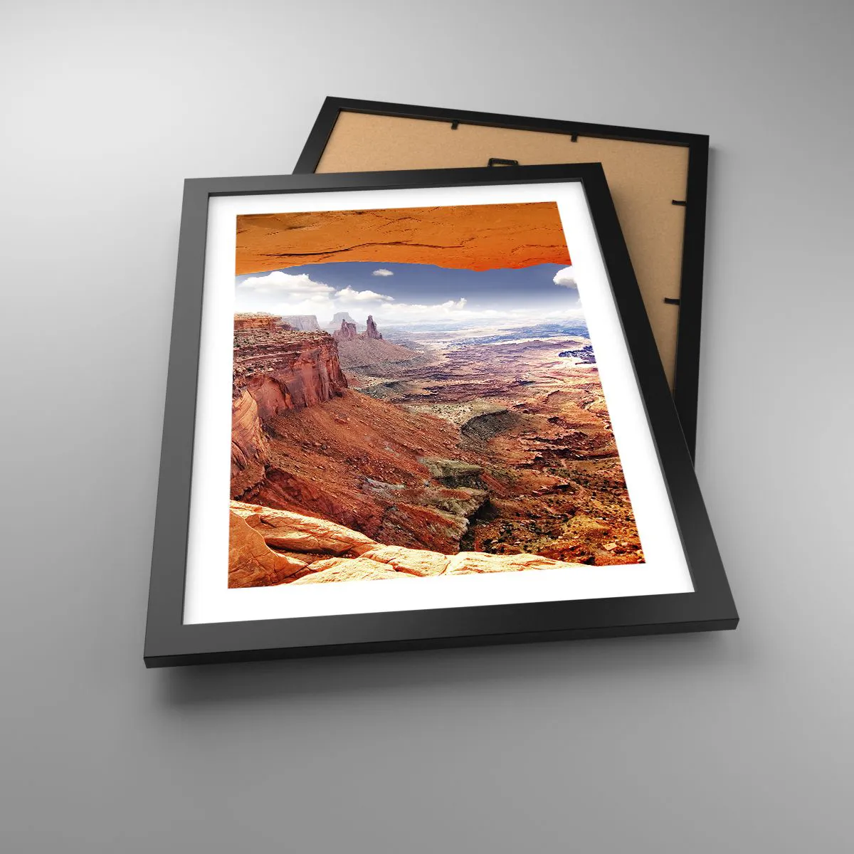 Poster in black frame - Sculpted by Nature - 30x40 cm