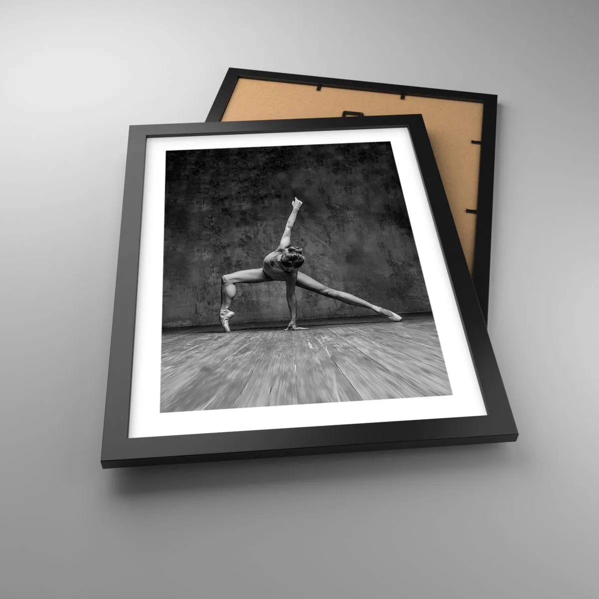 Poster in einem schwarzem Rahmen - Das Ideal des Gleichgewichts - 30x40 cm
