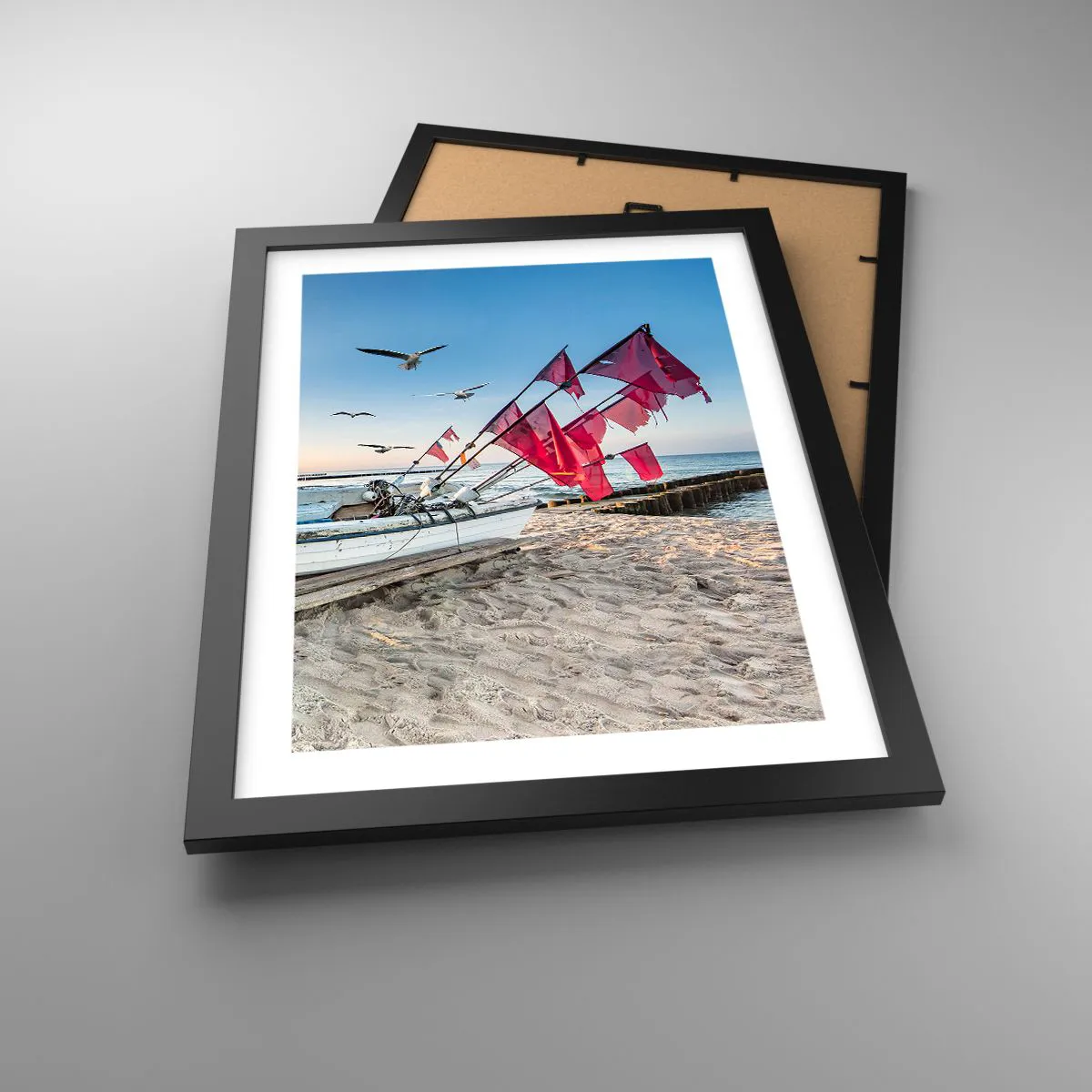 Plakát v černém rámu - Zasloužená přestávka - 30x40 cm