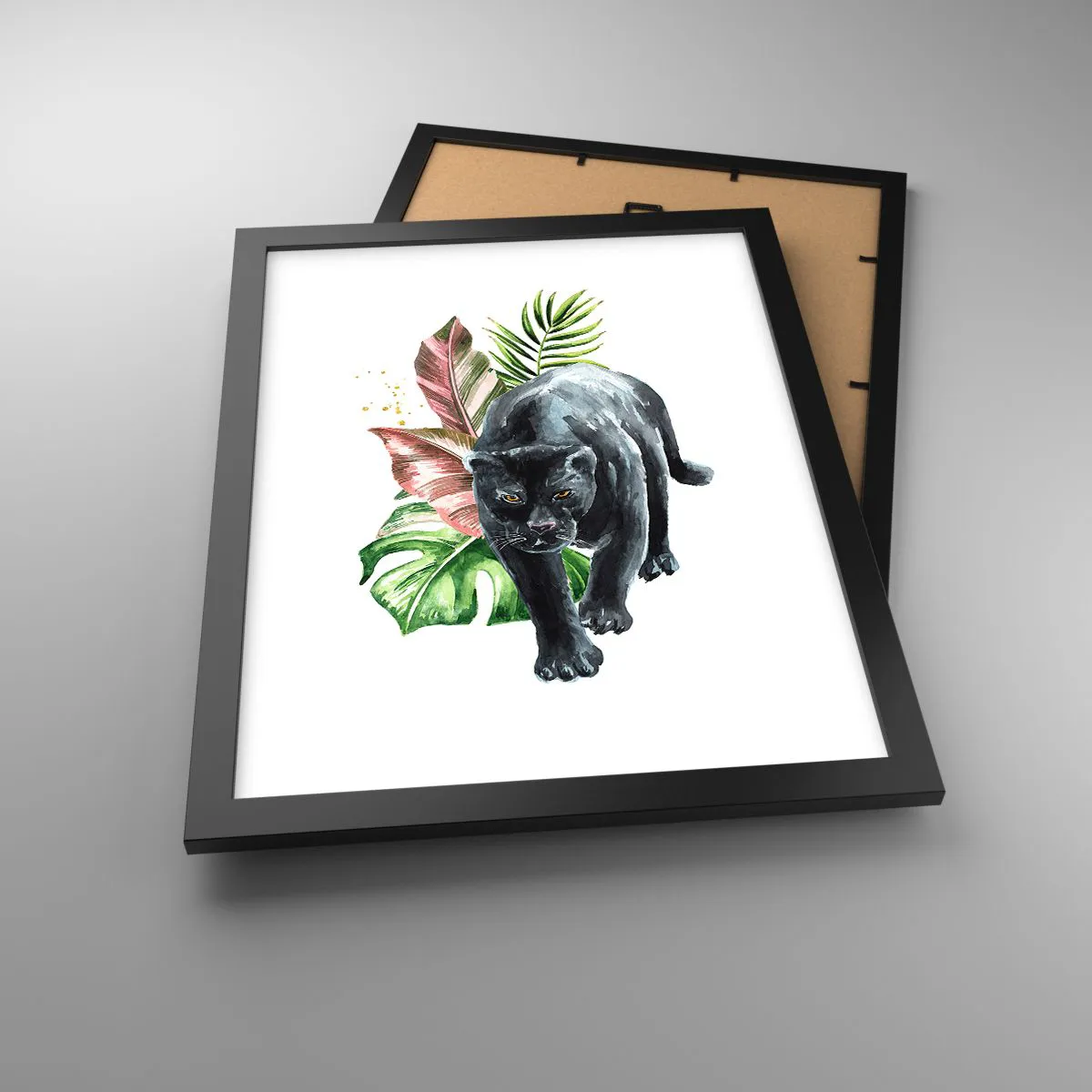 Poster in black frame - Wilderness of the Heart - 30x40 cm
