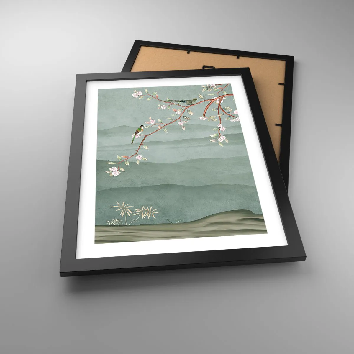 Poszter fehér keretben - Tavasz, ah, te vagy az - 30x40 cm