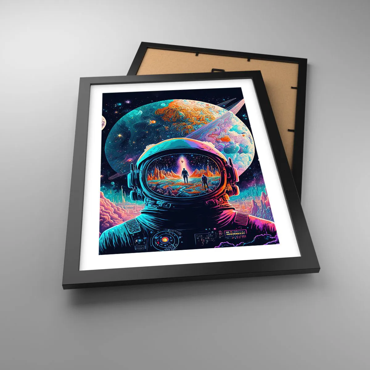 Poster in black frame - Philosophers Didn't Imagine This - 30x40 cm