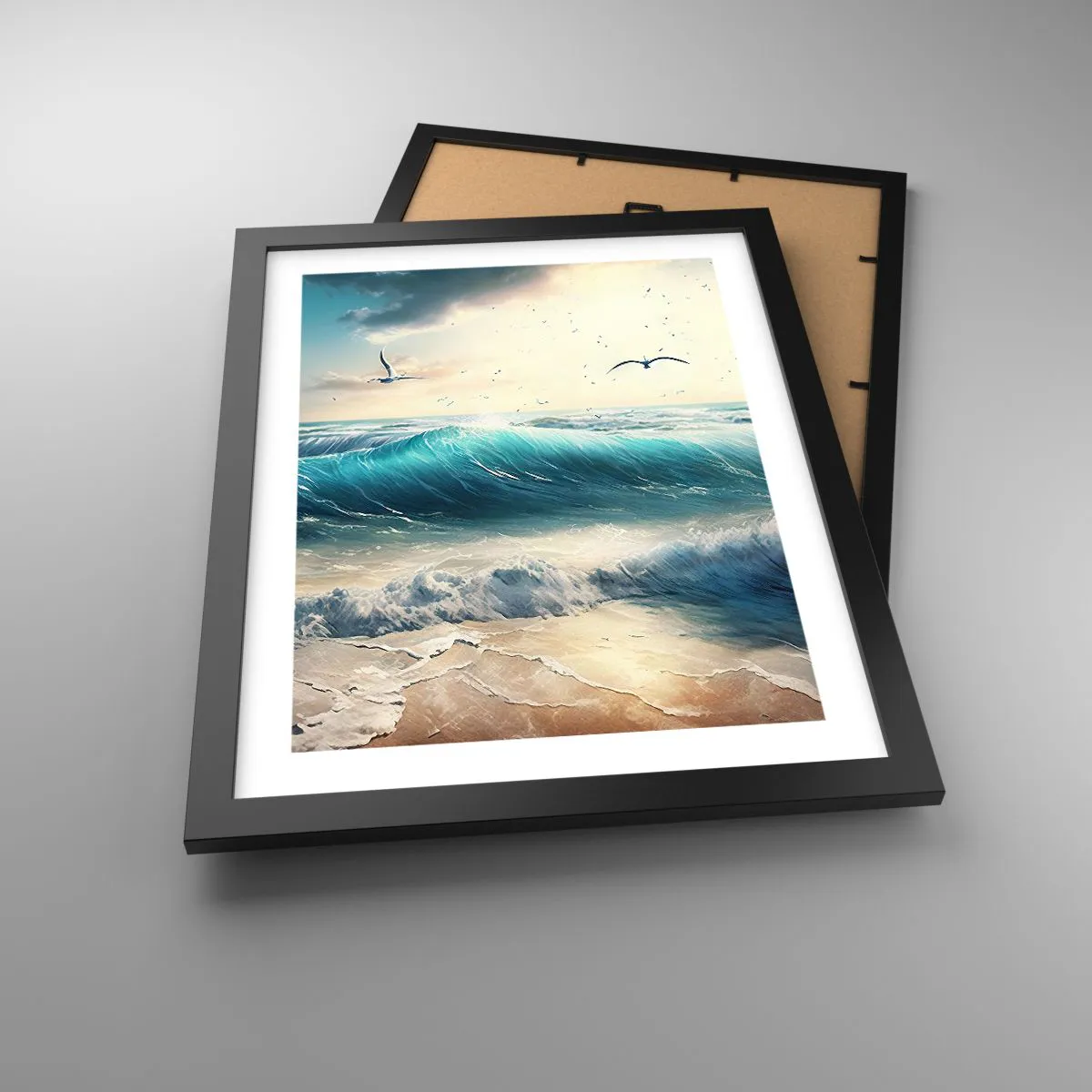 Affisch i svart ram - Ljuder endast för dig - 30x40 cm