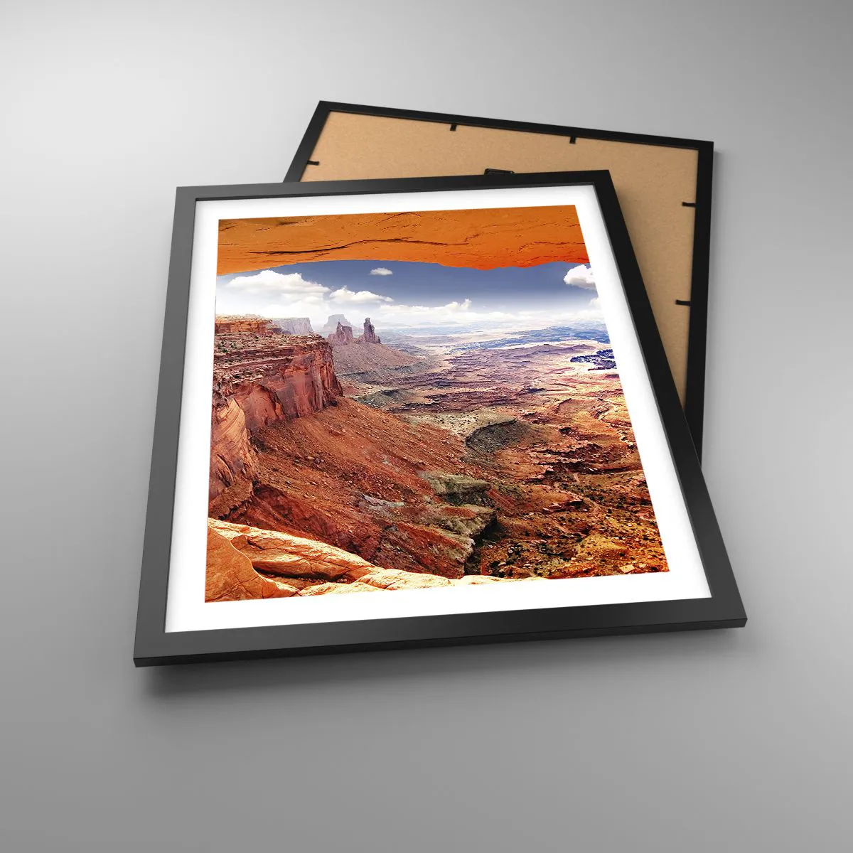 Poster in black frame - Sculpted by Nature - 40x50 cm