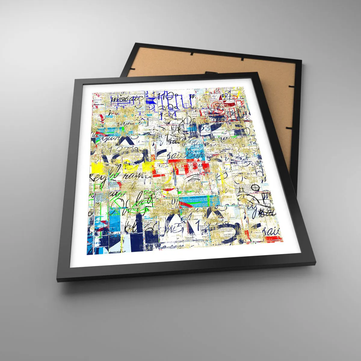 Plakat i sort ramme - Simpelthen en fryd for øjet - 40x50 cm